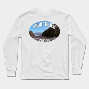 Short Beach Oregon Long Sleeve T-Shirt